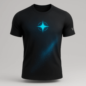 Stellar Pulse – T-shirt technique à énergie cosmique